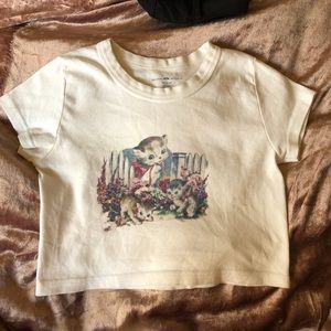Cat tee
